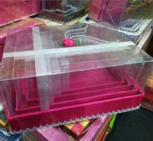 souvenir box kotak hantaran seserahan parsel lamaran pernikahan full mika isi 4 model pita