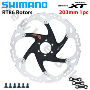 Shimano Deore XT RT86 SLX RT76 RT26 RT56 RT66 Brake Disc 6 Bolt Ice Point Technology MTB Mountain Bicycle Disc 160MM 180MM 203MM
