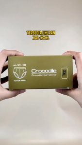 Celana Dalam Pria CROCODILE Big Size CR 248BS Isi 3Pcs Bahan Katun