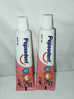 PASTA GIGI PEPSODENT KIDS STRAWBERRY 45 GRAM ISI 2 PCS TANPA DUS