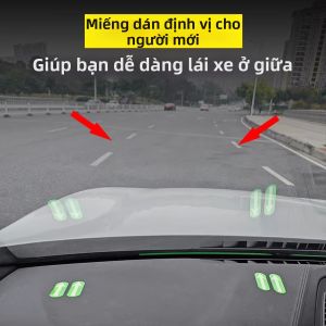 NAILI | Dán Khoảng Cách Xe cho Người Mới Lái Có Đèn Phát Sáng Ban Đêm