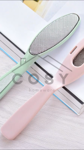 COSY Alat Pedicure 2 Sisi Pengalus Tumit Kaki & Kikir Kuku Sikat Amplas Kaki Penghilang Kapalan Oval Foot File