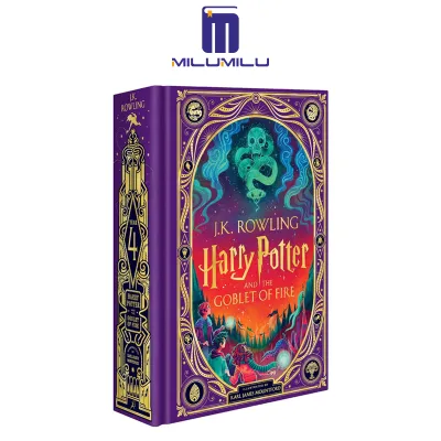 Harry Potter and the Sorcerers Stone (Harry Potter Book #1-3 Optional ) MinaLima Edition Hardcover Illustrated by J. K. Rowling Original English books