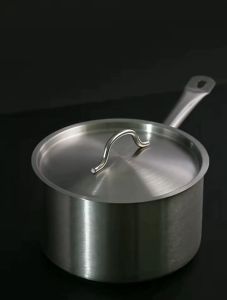 🔥Ready Stock🔥 Stainless Steel Sauce Pan Soup Broth Stews for Induction/Gas Stoves Durable & Rust-Resistant Easy to Clean