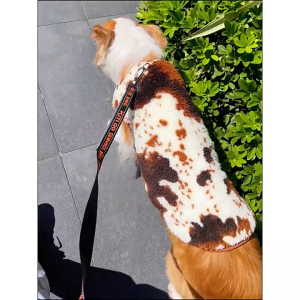 French Retriever Golden Retriever ชุดนอน 10-35 กก.ขนแกะอุ่นเสื้อหนาวเสื้อผ้าแมวสัตว์เลี้ยงสําหรับสุนัขขนาดกลางและขนาดใหญ่ #A111