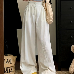 S–6XL Wide-Leg Casual Pants – Loose High-Waist Straight-Leg Sports Trousers