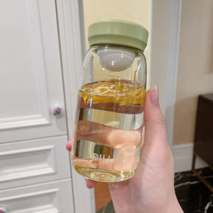 Portable Mini Plastic Cup for Women Simple Ins Style Student Accompanying Water Cup High Aesthetic Value Small Capacity Cup