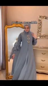 AGMARA 11.11 BIG SALE: Fashion Muslim untuk Wanita dengan Desain Nurhaliza & Bahan Velvet Mix Babydoll