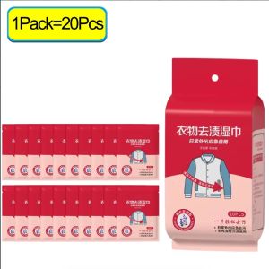 Disposable Clothing Stain Removal Wet Wipes Multi Functional Non Washing Safe Non-Toxic Wipes for Home and Travel Use Wet Wipes