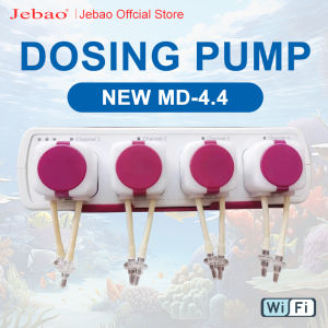 Jebao | Jebao New MD4.4 Auto Dosing Pump-Automatic Marine Reef Doser WIFI Control 12V 3W 9W For Aquariums Accessoires Water Pump Filter