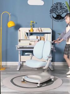Ghế ngồi học chống gù giúp con có tư thế ngồi lành mạnh ngăn ngừa cong vẹo cột sống F4