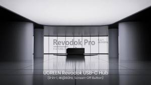 【One Click Screen Off】UGREEN 4K60Hz 9-IN-1 Hub USB3.2 Gen2 10Gbps USB-C Docking Station for iPad Air M2 11" 13 2024 MacBook Pro M3 M2 M1 M4 MacBook Air M3 M2 M1 M4 HDMI+2xUSB-C 3.2+USB-A 3.2+USB-A 3.0 PD100W SD/TF Cable Model:75028