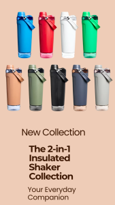 Fit Lifestyle Premium Quality Modern Design Everyday Essential Water Bottle