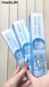 [20×Whitening] Scoban Whitening Toothpaste baking soda+Bamboo Charcoal Toothpaste Whitening Teeth