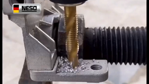 German tools  Mata Bor Pembuat 6PCS Ulir Drat Drill Tap Set Hex Twist Spiral Tapper Baut Bit Drilling Tapping Deburring Tapper Baut Bit 0.5/0.75/0.8/1/1.25/1.5mm HSS