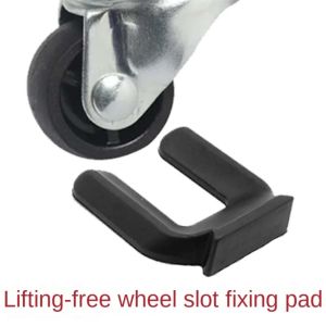 OKDEALS Universal Chair Wheel Stopper Wheel Holder Non-slip Furniture Caster Cups Wheel Slot Pad High-quality Anti Vibration Pad Office Home