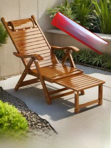 เก้าอี้นอนพับแบบพับได้สำหรับพักผ่อนหลังเลี้ยงลูก 2025 รุ่นใหม่สำหรับใช้ในบ้าน ที่นั่งแบบสองทาง สำหรับผู้สูงอายุ ที่นั่งพิงหลัง สไตล์เรียบง่ายและโมเดิร์น