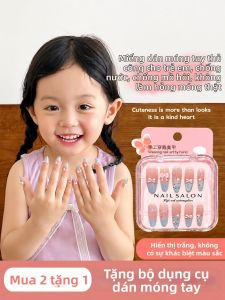 CHUBEISHI | Trang Trí Móng Tay Cho Nữ Sinh Màu Xanh Băng Đủn Thủ Công