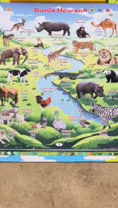 Smart Book Bersuara Jumbo 3 Bahasa 17 Materi Mainan Edukasi Buku Belajar Anak