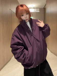 CHENMU | Purple Stylish Bomber Jacket