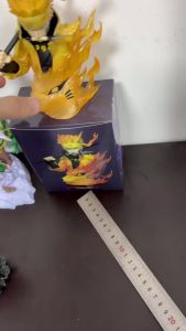 Bandai | 14cm Anime Naruto Figure Kurama Naruto Rikudousennin Modo Figurine Model PVC Collection Desktop Action Figure Toy Kid Gifts