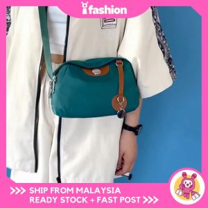 iFASHION 2007 READY STOCK Nylon Shoulder Bag Large Capacity Crossbody Bag Casual Lightweight Bag