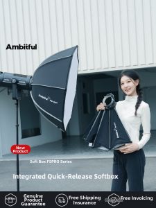 AMBITFUL | Pro Series Softbox Light Diffusion  Octagonal