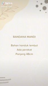 Bandana Bando Facial Standard Ekonomis: Solusi Mandi & Maskeran