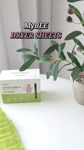 HỘP 40 TỜ GIẤY THƠM VẢI MYBEE DRYER SHEETS CHO BÉ HÀN QUỐC