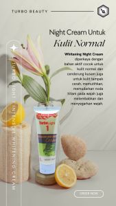 Eceran/satuan turbo cream no 1 (normal skin)