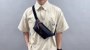 Men Waist Bag Running Messenger Male Mobile Phone Business Wallet Multi-functional Sports Chest Bag
