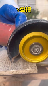 BHQ Marble Polishing Wheel Diamond Angle Grinder Wheel Durable and Sturdy Diamond Brazed Profile Edging