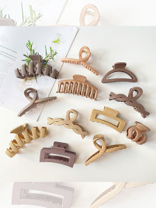 กิ๊บฉลามขนาดใหญ่ ผู้หญิง เครื่องประดับผมด้านหลังคลิปคว้าหัว มีสไตล์ กิ๊บติดผม 2023 กิ๊บแฟชั่นใหม่