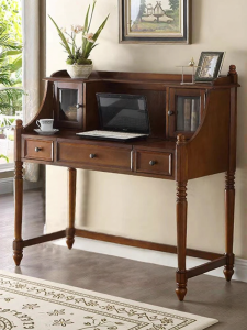 American Style Solid Wood Vanity Desk 1.2m