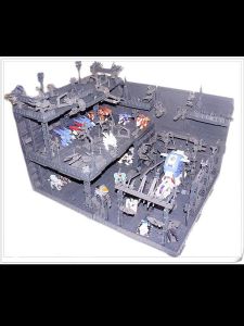 CG Machine Nest Frontline Base Gnaku Scene Backup Rack Zoids Gundam Transformers Applicable