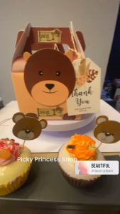 Teddy Bear Loot Box Candy box Lootbags Baby Shower Baptismal Wedding