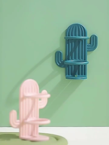 Wall-mounted electric toothbrush holder bathroom childrens wall-mounted storage rack bathroom toothbrush holder