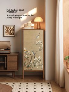 Aesthetic Storage Drawer Cabinet for Living Room Bedroom Iron