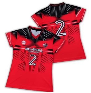 kaos voli wanita full printing