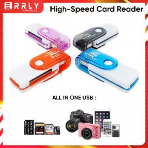 CARDREADER USB Universal Memory MULTI 4 IN 1 HIGH SPEED Card reader Memori Micro SD   SD Card  SDHC  mini SD  Micro SDHC  MS Pro Duo  M2 ALL memori
