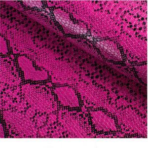 Faux Leather Snake Pattern Embossed Soft Hard Wall Decor Cushion Cover DIY Accessories Home Fabric Sponge Pad Material