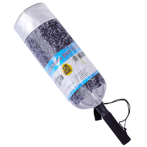 แปรงขจัดคราบสีสำหรับรถยนต์ ด้ามจับเหล็กสแตนเลส แปรงขจัดฝุ่นสำหรับใช้ในบ้าน อุปกรณ์ทำความสะอาดรถยนต์แบบพับได้