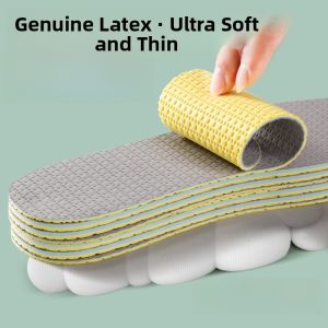 XIANZHAO | Ultra-Thin Latex Anti-Slip Shoe Inserts Womens Summer Barefoot Comfortable Soft Bottom Sweat Absorbent Odor Control Footwear