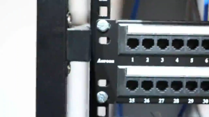 24/48 Ports Patch Panel CAT6 UTP All-metal Rack Mount Suitable for Cat 6 Keystone Ethernet Cable