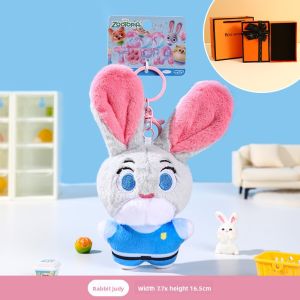 LONGKUI | Squeaky Disney Zootopia Fox and Judy Plush Toy