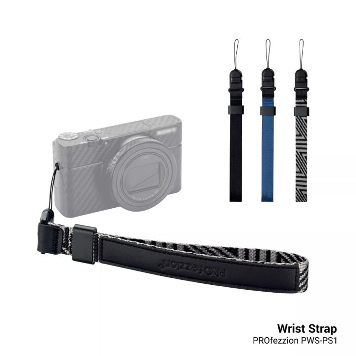 Profezzion Portable Camera Wrist Strap Quick Release Hand Strap for