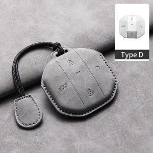 Car Key Case Cover For Jetour Freer Freedom T2 Freer Traveller T1 Leather Car Key Case Cover Keychain Protector Shell Decorative