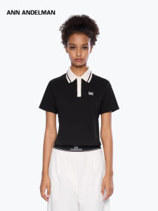 ANN ANDELMAN | Colorblock Polo T-shirt Collar Short Sleeve