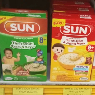 Sun Bubur 8bulan+ 120gr