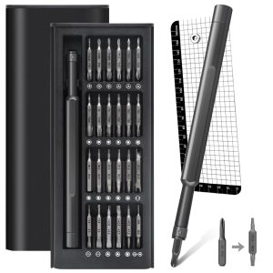 49 Pcs Precision Screwdriver Set with 24 Magnetic Double Head Phillips Bits Professional Repair Tools Kit for iPhone Watch PC